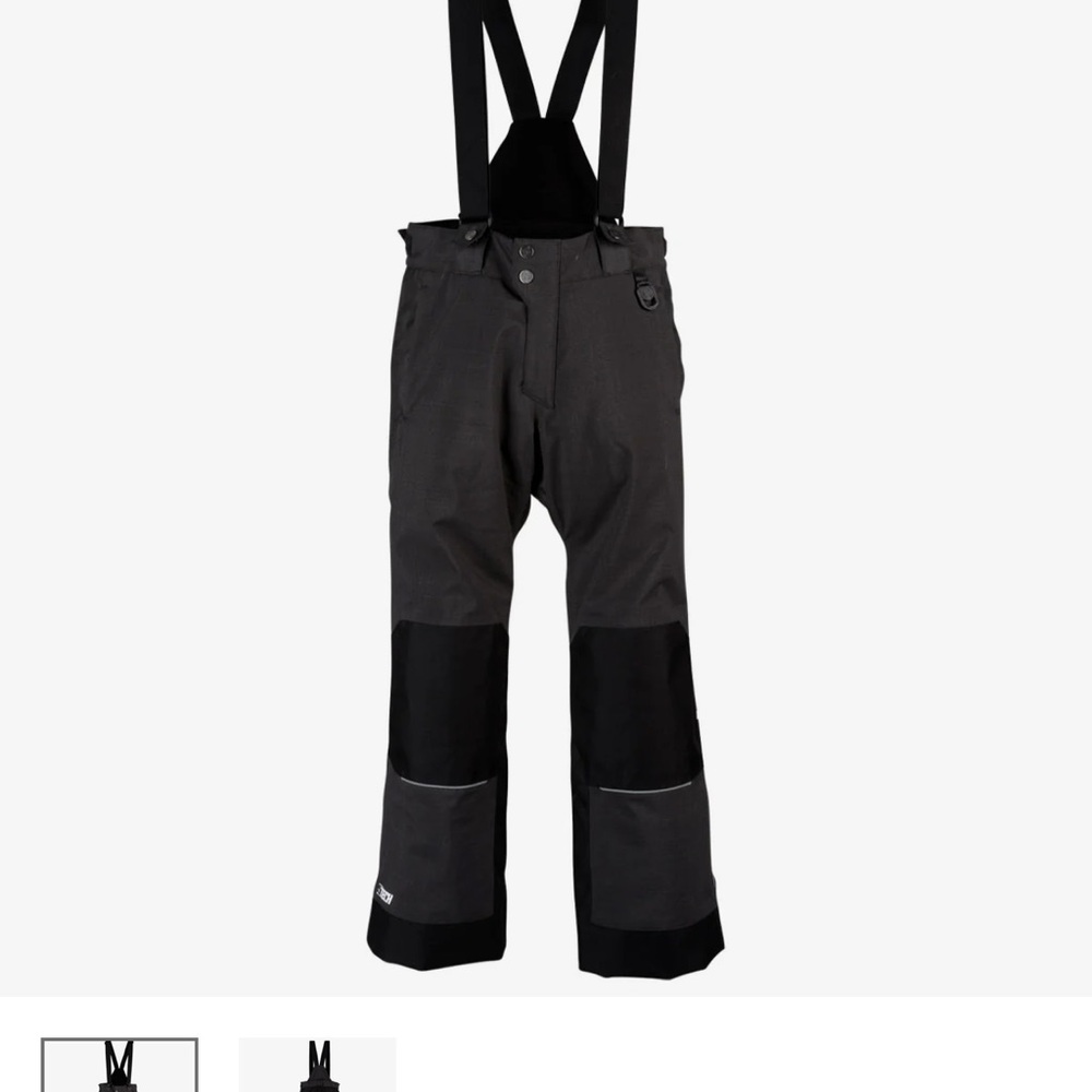 Snow Bibs, 509 Youth Rocco Bib, Black/Gray. Snow pants, ski, snowboard, winter